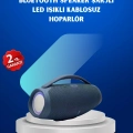 BFS IPX5 Su Geçirmez Taşınabilir Bluetooth Hoparlör Renkli Işıklı