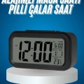 BFS Işıklı Dereceli Masa Ofis Saati Alarmlı Termometre Takvim Çalar Saat
