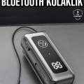BFS Kablolu Bluetooth Kulaklık Kulak İçi Stereo Mikrofonlu Dijital Göstergeli