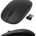 BFS Kablosuz Bağlantı Yüksek Hassasiyetli Kablosuz Wireless Siyah Mouse