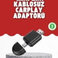 BFS Kablosuz CarPlay Dönüştürücü – Akıllı Tak & Çalıştır Araç Adaptörü