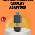 BFS Kablosuz CarPlay ve Android Auto Dönüştürücü – USB-A & Type-C Girişli Akıllı Adaptör