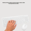 BFS Kablosuz Klavye ve Mouse Seti - Ergonomik Tasarım, Sessiz Kullanım, Geniş Uyumluluk