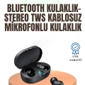BFS Kablosuz Kulak İçi Bluetooth Kulaklık Stereo Dokunmatik Kontrollü Kulaklık