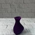 BFS Kalpli Mor Mini Vazo 5 cm Dekoratif Masa Üstü Aksesuar