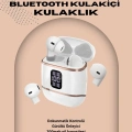 BFS Kulakiçi Bluetooth Kulaklık V5.3 – 4’lü Set, Dijital Ekranlı, Gürültü Engelleme