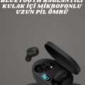 BFS Kulaklık Dijital Göstergeli Bluetooth Bağlantılı Kablosuz Kulak İçi Mikrofonlu Dokunmatik Kontrol
