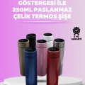 BFS LED Sıcaklık Ölçerli 250 ml Yalıtımlı Termos Şişe