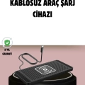 BFS Manyetik Kablosuz Araç Şarj Cihazı – Hızlı Şarj, Kaymaz Taban, Güvenli Kullanım