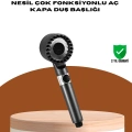 BFS Masaj Fonksiyonlu Filtreli Duş Başlığı Dayanıklı Yapı