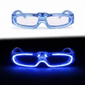 BFS Mavi LED Işıklı Parti Gözlüğü 3 Modlu – Gece Eğlence Gözlüğü