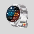 BFS Metal Gövdeli AMOLED Akıllı Saat – Kan Oksijen, Nabız ve Arama Fonksiyonlu