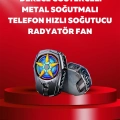BFS Mobil Cihaz Soğutma Radyatörü – Metal+ABS, Type-C Kablolu