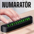 BFS Numaralık Araç İçi Araba Araç Park Numaratör Telefon Numarası Yazma