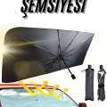 BFS Ön Cam Güneşlik Şemsiye Tüm Araçlar İçin Araba Katlanabilir Güneşlik