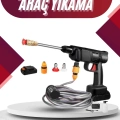 BFS Oto Araba Yıkama Şarjlı Ve Yüksek Basınçlı Oto Yıkama Ve Sulama Tabancası