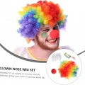 BFS   Palyaço Saç Palyaço Burun Palyaço Eldiven Palyaço Sihirli Baston 4 lü Seti