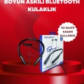 BFS Polygold PG-100 Bluetooth 5.0 Boyun Bantlı Kulaklık – 50 Saat Konuşma Süresi, Type-C Şarj