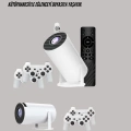 BFS Portatif 4K Projeksiyon – 4.000 Uygulama, Kablosuz Yansıtma ve Bluetooth 5.0