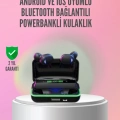 BFS Powerbank Özellikli Bluetooth 5.1 Kulaklık Oyun ve Müzik İçin