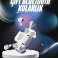 BFS Profesyonel Dijital Göstergeli Düşük Gecikme Bluetooth Kulaklık Çift Kulaklık