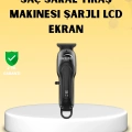 BFS Profesyonel Tıraş Makinesi LCD Ekranlı Turbo Mod ve Güçlü Motor