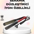 BFS Profesyonel Titanyum Saç Düzleştirici – Ayarlanabilir Isı ve Hızlı Isınma Özellikli