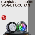 BFS RGB Gaming Telefon Fanı Sessiz Soğutucu Tüm Akıllı Telefonlara Uygun