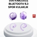 BFS S05 Bluetooth 5.3 Kulaklık IPX4 Su Geçirmez Hızlı Eşleşme Güçlü Stereo Ses