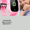 BFS S10 Çocuk Takip Saati Güvenli Alan Uyarısı ve Sesli Mesaj