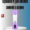 BFS Şarjlı 380ml Portatif Smoothie Blender USB Mini Shake Yapıcı