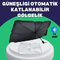 BFS Şemsiye Tasarımlı Katlanabilir Araç Güneşliği – Geniş Uyumlu, UV Koruma