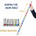 BFS Sihirli Açılır Baston – Mendilden Bastona İlizyon Oyunu (70 Cm)