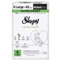 BFS Sleepy Natural Külot Bez 2Li Ultra Paket 6 Beden 62 Adet