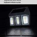 BFS Suya Dayanıklı Solar Duvar Lambası – Akıllı Gece Sensörlü Işık
