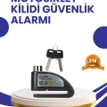 BFS Taşınabilir Alarm Disk Kilidi Motosiklet Scooter Bisiklet Güvenlik