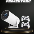BFS Taşınabilir Android Projeksiyon Ayaklı Çift Kollu 4K Çözünürlüklü Sinema Projeksiyonu
