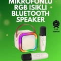 BFS Taşınabilir Bluetooth Karaoke Sistemi – Geniş Pil Kapasitesi