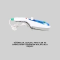 BFS Taşınabilir Buharlı Ütü 1500W | Giysilerde Yanık Bırakmaz, Kokuyu Giderir