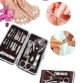 BFS Tırnak Bakımı Tırnak Makası Profesyonel 12 Parça El Ayak Manikür Pedikür Seti