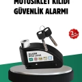 BFS Titreşim Sensörlü Alarm Disk Kilidi Motosiklet Scooter Bisiklet