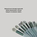 BFS Toz ve Krem Ürünler İçin Güçlü Tutucu Yumuşak Kıllı Makyaj Fırça Takımı 13 Parça