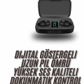 BFS TWS Bluetooth Kulaklık 5.0 Bluetooth Bağlantılı Dokunmatik Kontrol Özelliği