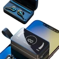 BFS TWS Bluetooth Kulaklık Kablosuz Uzun Pil Ömrü Dijital Göstergeli Powerbank