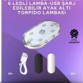 BFS USB Şarjlı, 3 Saat Kesintisiz Çalışan Araba Atmosfer Işıkları
