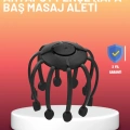 BFS USB Şarjlı Kafa Masaj Aleti 3 Modlu 8 Başlıklı Stres Giderici