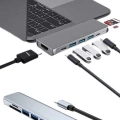BFS Usb Type-c Hub Dönüştürücü Çevirici Çoklayıcı Macbook Çevirici 8 Portlu