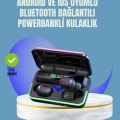 BFS Uzun Pil Ömürlü E10 Powerbank Bluetooth Kulaklık LED Gösterge
