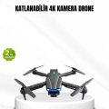 BFS Wi-Fi Bağlantılı 4K Drone Katlanabilir ve 360° Takla Özellikli