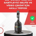 BFS Yapay Zeka Destekli Yüz Takip Özellikli 360 Derece Dönen Masaüstü Telefon Sabitleyici